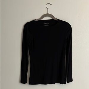 Vera Wang Women's Black Long Sleeve Top